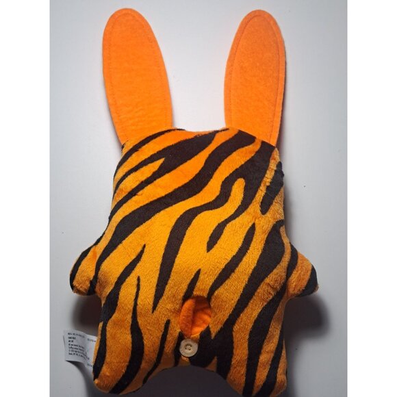 Omagie Budgie Fuggler Rabid Rabbit Plush Toy Tiger/Orange Limited Edition 9" - Picture 4 of 8